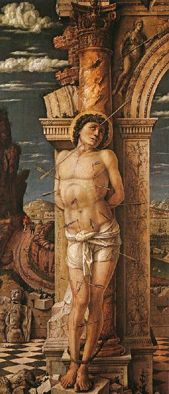 Andrea Mantegna St.Sebastian Germany oil painting art